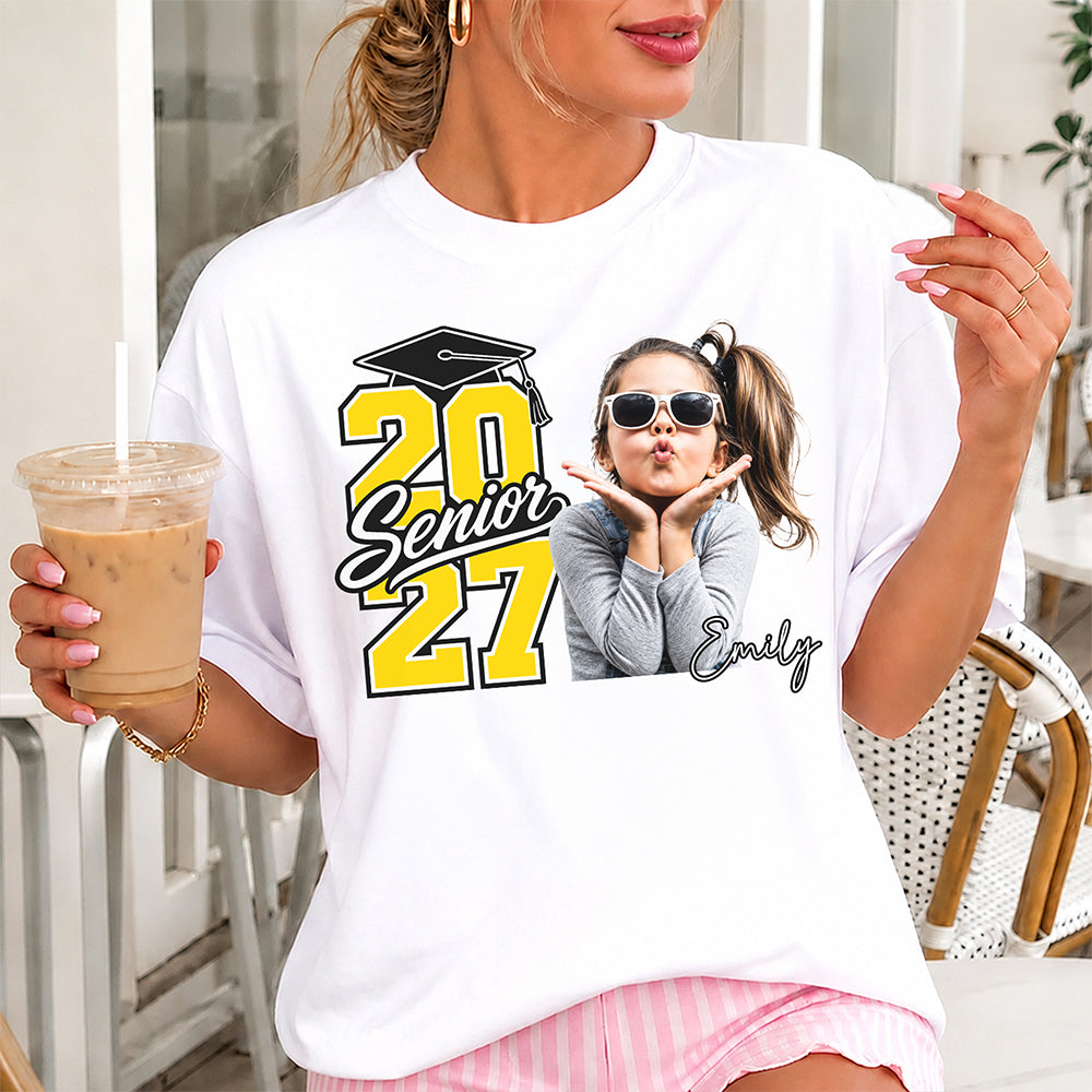 Custom Photo Senior 2027 Comfort Shirt CH07 180320