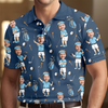 Custom Face Photo Golf Polo Shirt Gift For Golf Lover CH07 911176