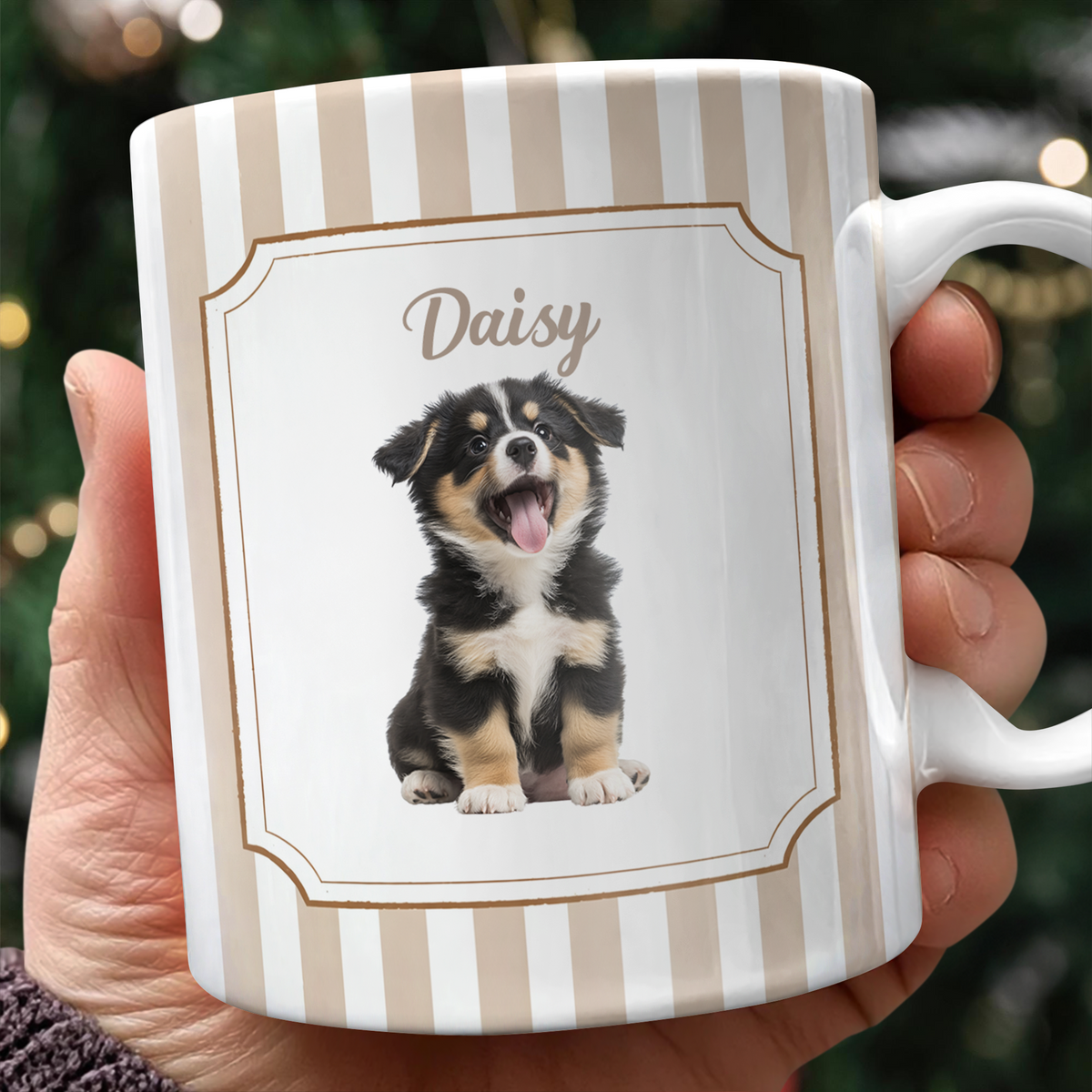 Custom Pet Photo Vintage Coffee Mug Gift For Pet Lovers TH10 898791