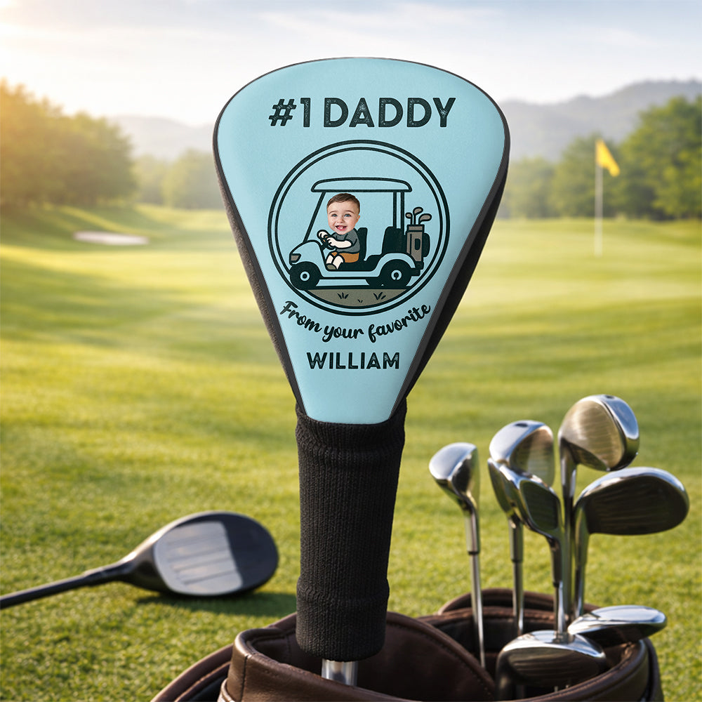 Custom Cute Photo For Dad From Your Favorite Persons Golf Club Head Cover LM32 668949
