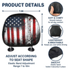 Personalized American Flag Freedom Independence Car Headrest Covers LM32 899549
