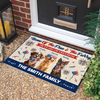 Home Of The Free & The Furry - 250 Years Of Freedom Personalized Doormat CH07 910340