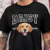 Custom Pet Portrait Embroidered Shirt – Personalized Gift for Dog Lovers, Pet Owners, Dog Moms LM32 899761