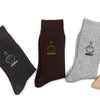 Custom Name Middle Finger Embroidered Socks Meme Fun Gift HA75 921918