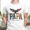 Custom Name America Papa Eagle USA Flag Patriotic Shirt HA75 898948