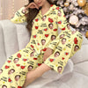 Custom Face Photo I Love You Cute Hearts Pajamas Perfect Gift for Couples LM32 897413