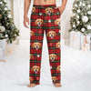 Custom Dog Cat Face Christmas Pattern Sweatpants, Cozy Holiday Gift for Family & Friends LM32 670107