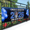 Custom Photo Class of 2026 Banner Personalized Congrats Graduation Banner Party Decor CH07 910264