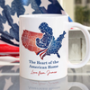 Custom Name The Heart Of The American Home White Mug LM32 897857