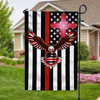 Custom American Flag With Family Name  - Personalized Garden Flag LM32 897227