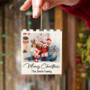 Custom Photo Merry Christmas Building Blocks Ornament TH10 170647