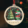 Personalized Christmas Wood And Acrylic Ornament with Names Xmas Tree Decor, Holiday Keepsake TH10 171239