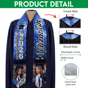 Custom Photo Class Of 2026 Graduation Celebration Stole CH07 910266