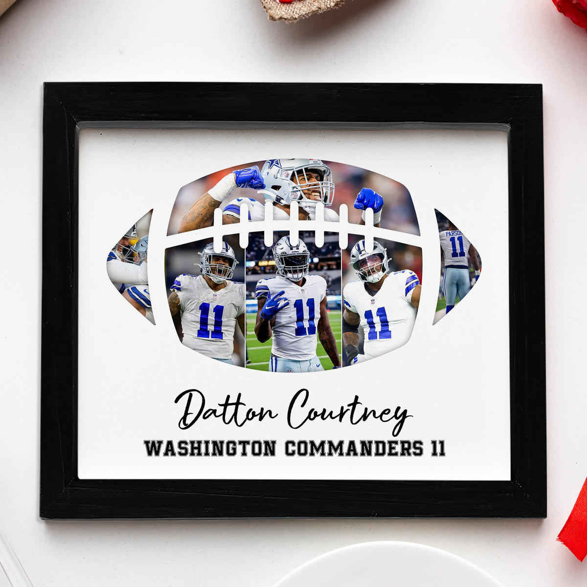 Custom Photo Football Player Picture Frame HO82 900300