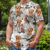 Custom Dog Photo Hawaiian Style Baseball Jersey Shirt For Dog Lovers HO82 894260