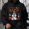 Custom Dog Photo Halloween Dark Shirt, Personalized Gift for Dog Lovers CH07 180160