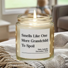 Custom Pregnancy Announcement Scented Candle – Baby Reveal Gift for Parents & Grandparents LM32 899801