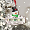 Custom Name And Character Christmas Wooden Money Holder Ornament, Personalized Holiday Cash Gift For Family TH10 171231