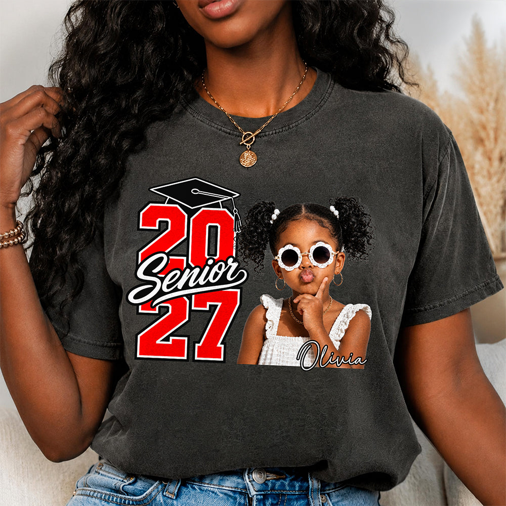 Custom Photo Senior 2027 Comfort Shirt CH07 180320
