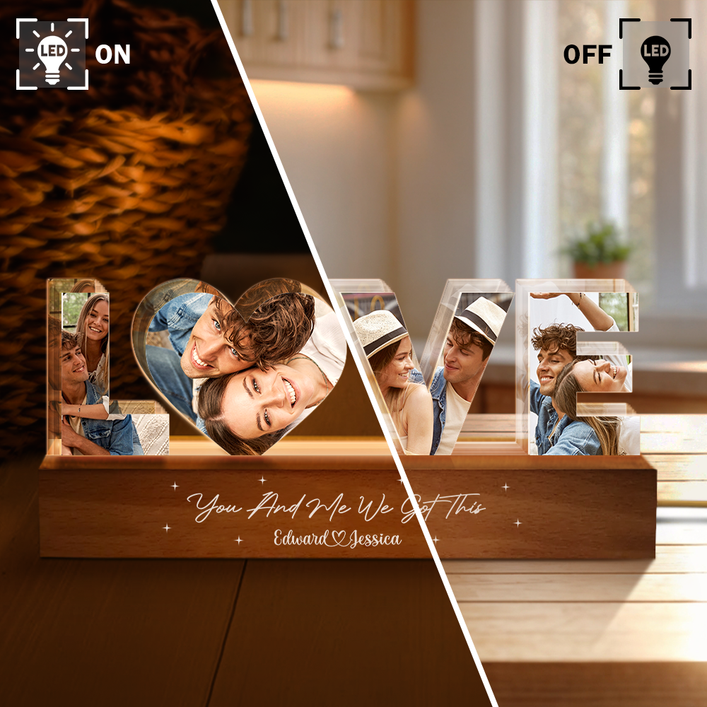 Custom Photo You And Me We Got This - Personalized LED Night Light Gift For Couple CH07 899916