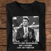 Pray For Charlie Kirk - Legends Live On Forever Dark Shirt LM32 65403