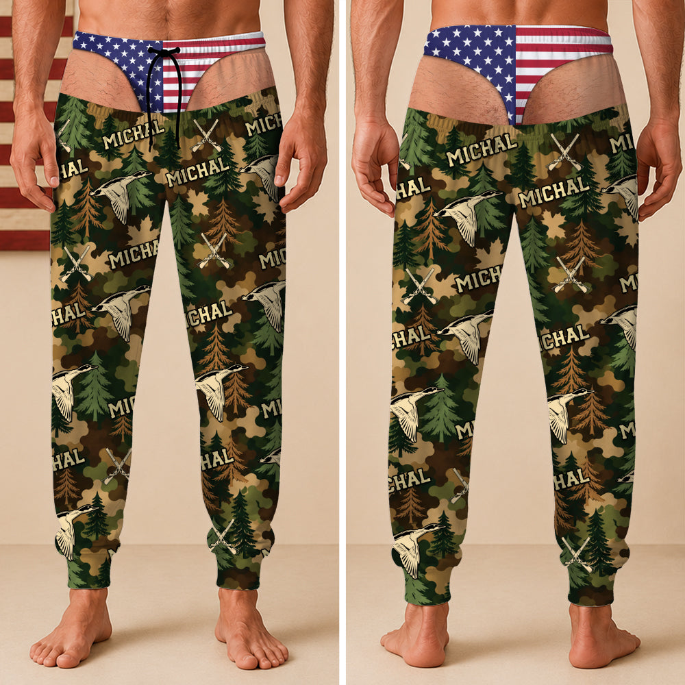 Personalized Name Duck Hunting Sweatpants Gifts For Duck Hunters, Duck Hunting Lovers HA75 922158