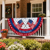 We The People 250 Years of Freedom 1776-2026 America Flag Non-Pleated Fan Flag TH10 170225