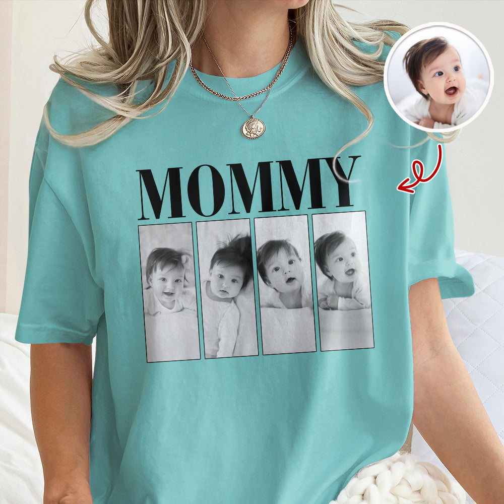 Custom Photo Daddy Mommy Personalized Comfort Shirt Gift For Dad Mom HA75 897650