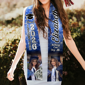 Custom Photo Class Of 2026 Graduation Celebration Stole CH07 910266