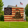 Don't Tread On Me America Flag We The People Yard Sign CH07 899148