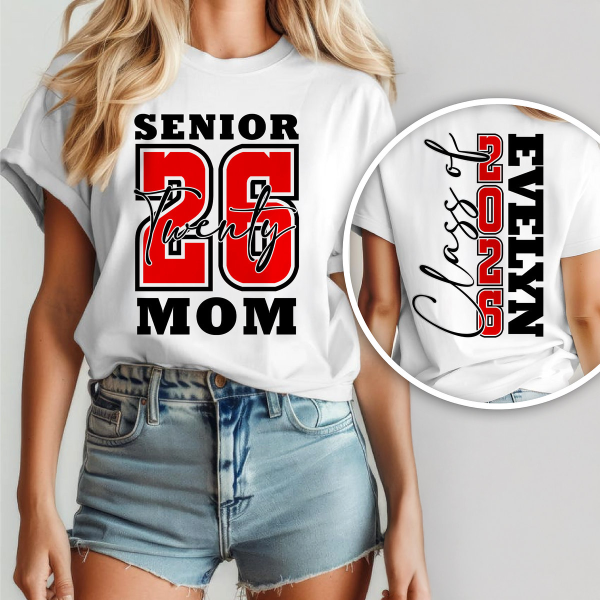 Personalized Congratulations Graduation Senior 2026 Front And Back Shirt TH10 169003
