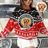 Custom Photo Human Belongs Dog Ugly Sweater For Pet Lovers HO82 900020