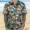 Custom Dog Cat Face Hawaii Shirt Personalized Aloha Shirt HA75 921120