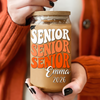 Custom Name Senior Glass Can Graduation Gift TH10 898333