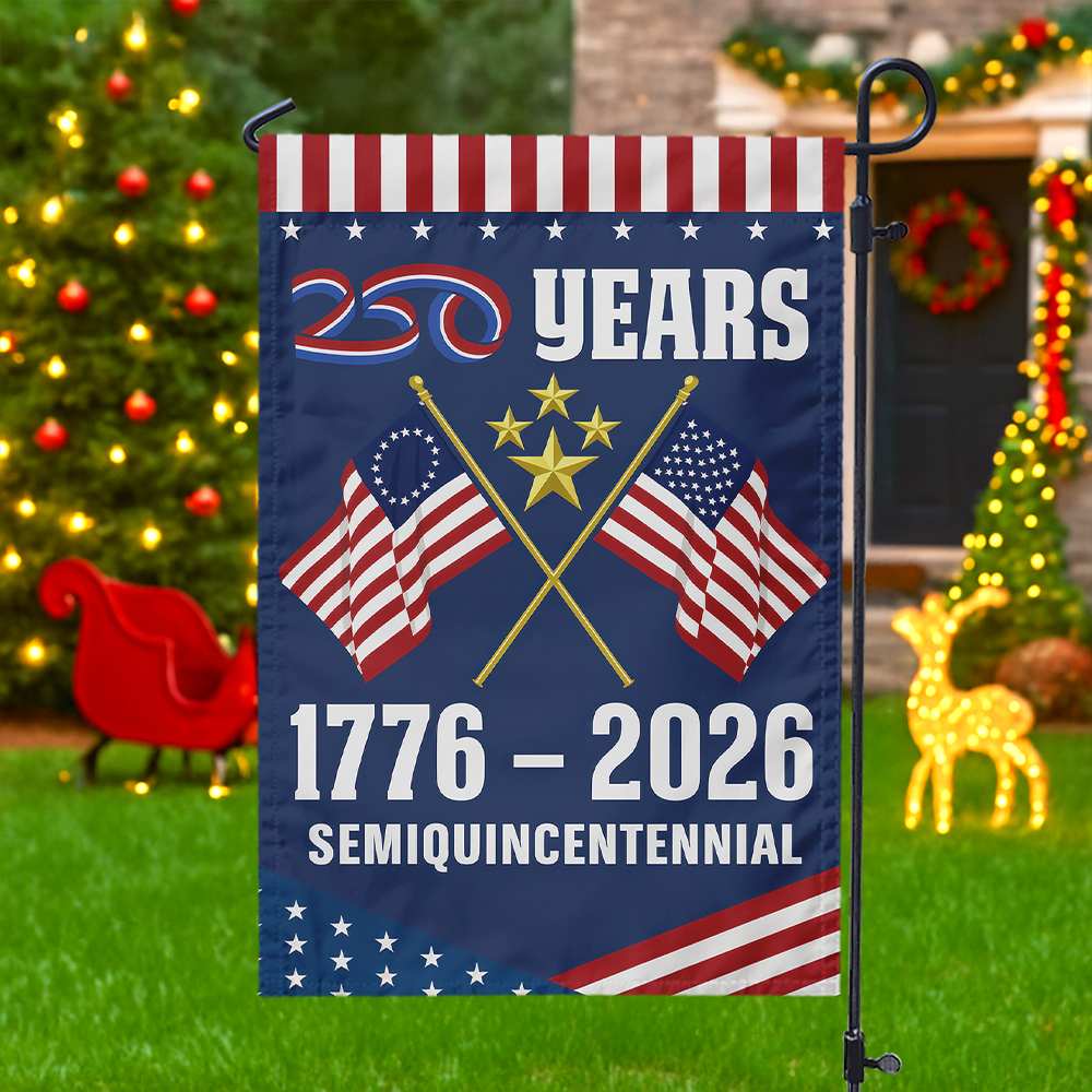 Semiquincentennial America 250 Years Garden Flag TH10 894777