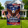 Custom Family Name America 250 Years Of Freedom 1776-2026 Eagle Garden Flag CH07 910648