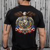 United States of America 1776–2026 Patriotic Eagle Emblem Back Shirt CH07 910554