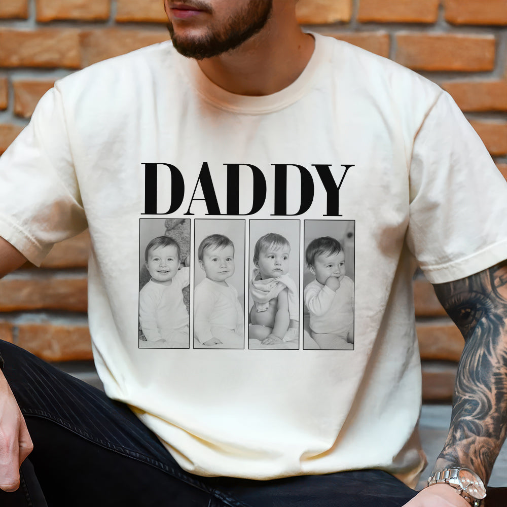 Custom Photo Daddy Mommy Personalized Comfort Shirt Gift For Dad Mom HA75 897650