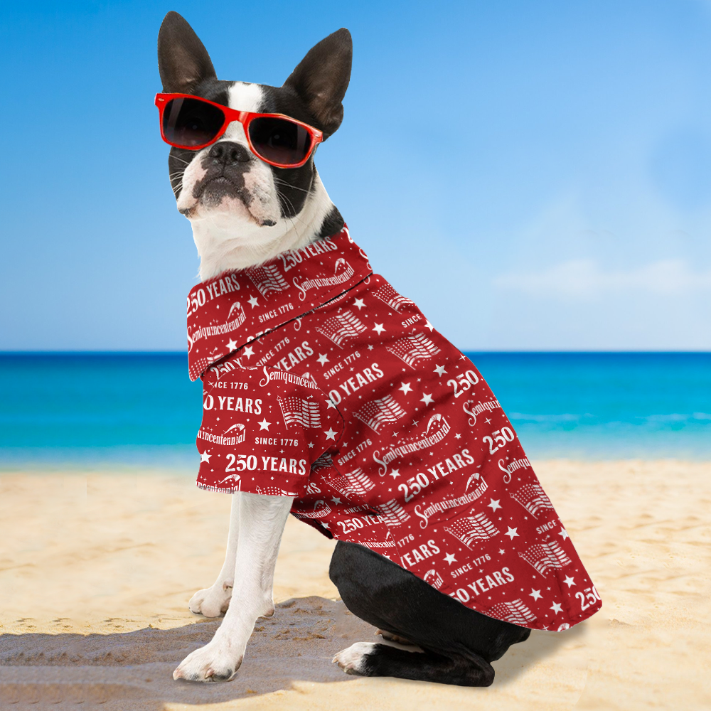 Personalized America 250 Semiquincentennial Hawaii Shirt For Dog TH10 169277