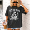 Custom Photo Senior Mom EST. 2027 Retro Comfort Shirt - Personalized Class of 2027 Gift, Proud Family Gift HO82 903244