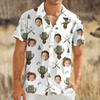 Best Buckin' Dad Ever - Personalized Photo Hawaii Shirt CH07 895746