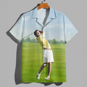 Custom Photo On Hawaii Shirt For Golfer TH10 898093