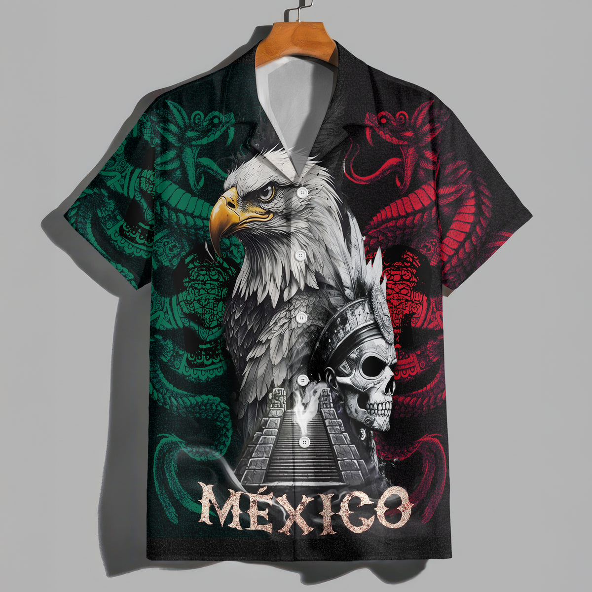 Mexico Eagle Hawaii Shirt N369 895021