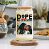 Custom Photo Dope Black Mom Glass Can Mother's Day Gift CH07 895488