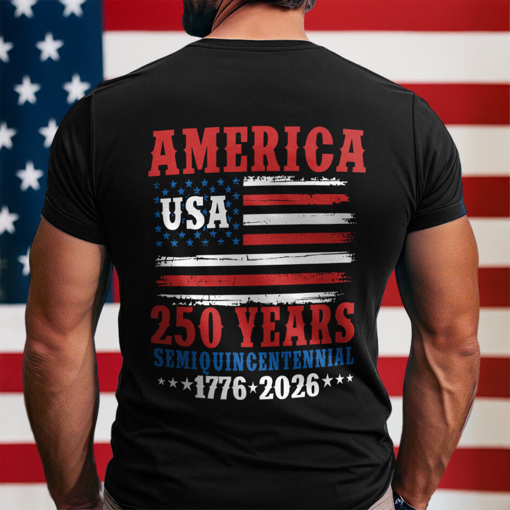 America 250 Years Semiquincentennial Back Shirt TH10 894667