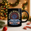America 250 Semiquincentennial Fireworks Celebration Black Mug HO82 894606