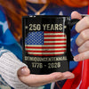 Celebrate 250th Anniversary United States Semiquincentennial Black Mug HO82 894772
