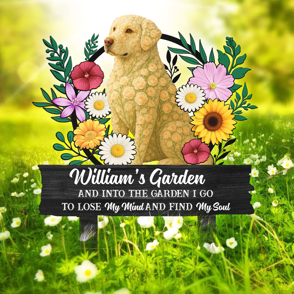 Personalized Name To Plant A Garden Is To Believe In Tomorrow Garden Stake LM32 893757