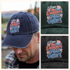 USA 250th Anniversary 250 Years of Freedom America Washed Denim Baseball Cap HO82 894480