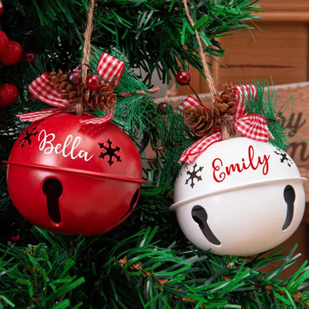 Personalized Name Christmas Jingle Bell Ornament HO82 900508